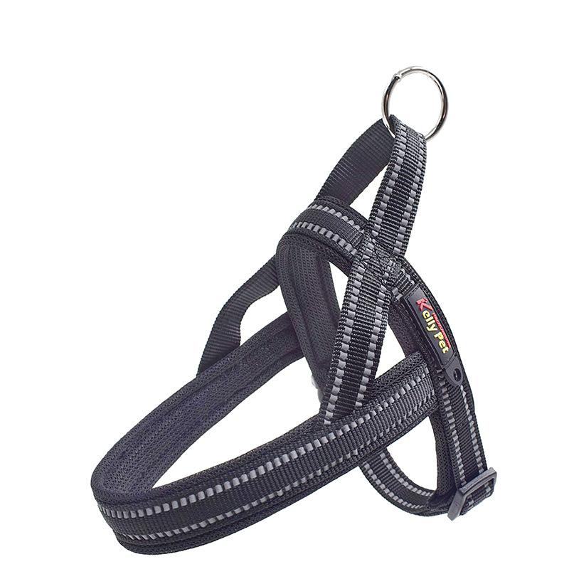 

Нейлоновая дышащая шлейка для собак, светоотражающая регулируемая шлейка для собак маленьких и средних собак, удобная мягкая шлейка для собак и XS