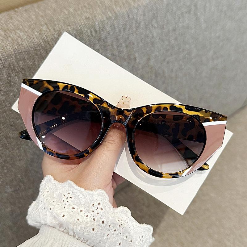 Cat Eye Shape Sun Glasses for Woman European American Fashion Men Sunglasses Travelling Hiking Fishing Sunglasses Female