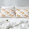 Cute Corgi Children'S Duvet Cover Puppy Bedding Set Kawaii Pet Animal Three-Piece Set