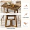 Tribesigns Dining Table for 4-6 People, 120 X 80 cm Modern Dining Table Made of MDF with Solid Look, Rectangular Kitchen Table