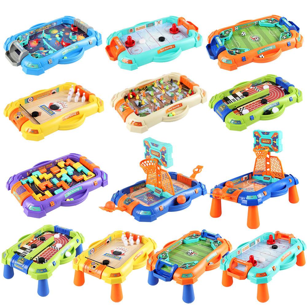 Childrens Sports Table Game With Abs Plastic Material For Dual Basketball And Soccer Fun