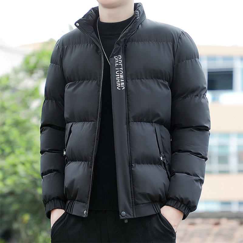 New Cotton Clothes Men's Winter Youth Thickened Warm Cotton Clothes Winter Jackets Men's Tops Trendy Cotton Clothes