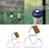 Multifunction Mini Camp Hook Hanger Hook Lantern Lamp Hanger Tent Pole Post Hook Hangs Camp Fishing Outdoor Equipment