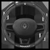 For Renault 2026 New Hub Caps Carbon Fiber Car Steering Wheel Cover For Renault Scenic Clio Laguna 2 3 4 5 Kangoo Fluence Megane