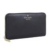 Kate Spade Madison Saffiano Leather Large Continental Zip-Around Wallet KC578 001 (Black) Women's Outlet [Used]