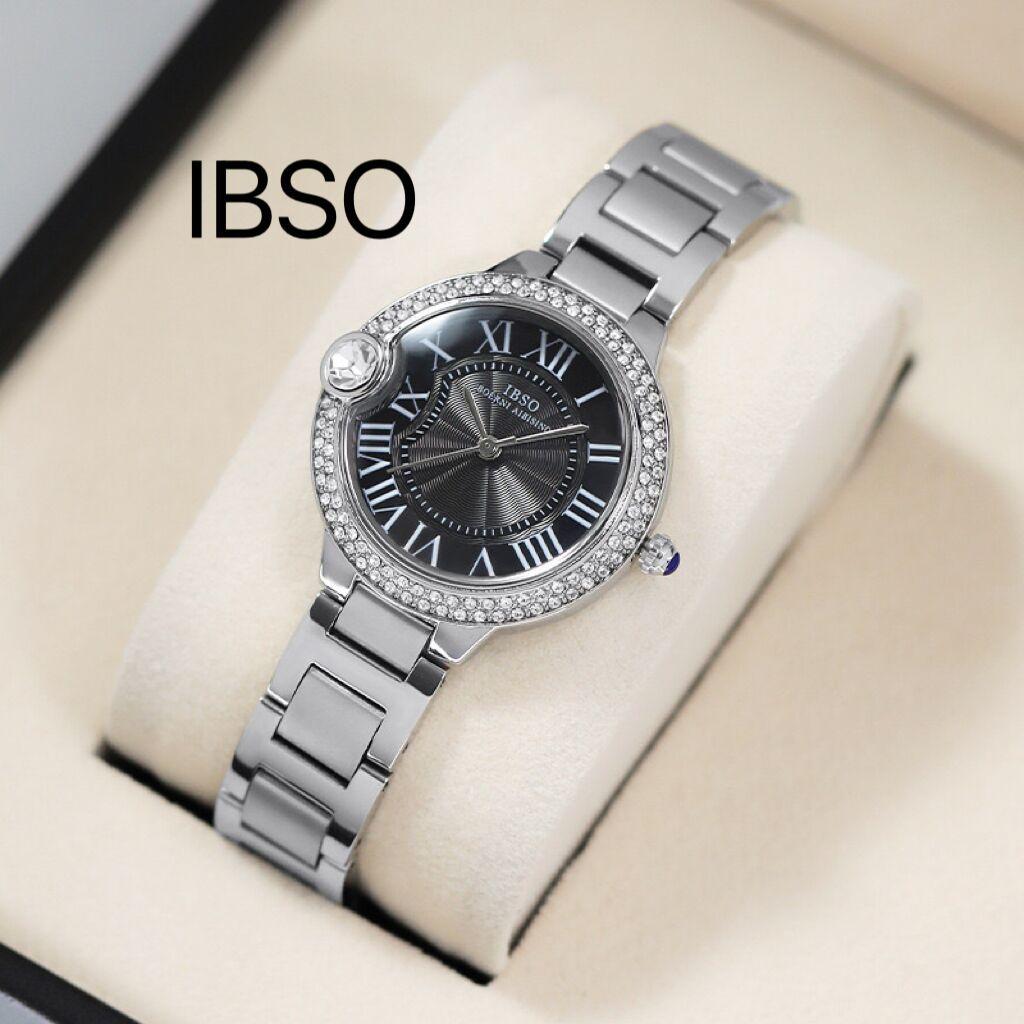 Women'S Watch Steel Belt Roman Scale Diamond-Encrusted Watch Women'S High Value
