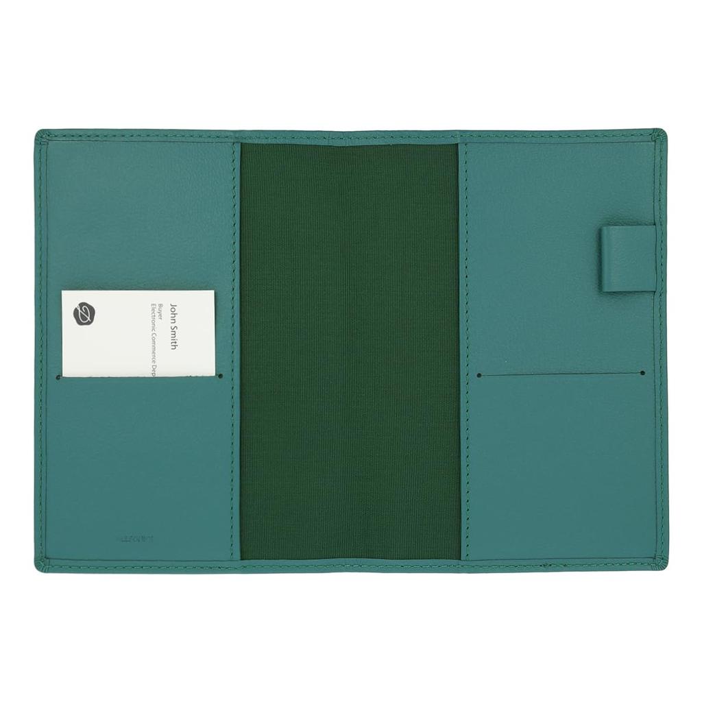 [Delfonics] [Direct Store Exclusive] Leather Diary Cover A6 (Turquoise)