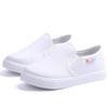 School Children Canvas Shoes Fashion Unisex Kids Casual Shoes for Boys Girls Children's Sneakers Soft Breathable All-Match White