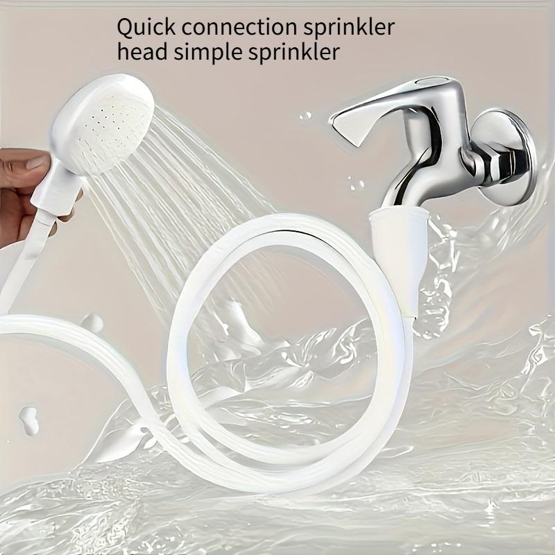 1PC 360 ° Rotary Shower Head and Faucet Extender with Water Purifier System - Heavy Duty Synthetic Rubber Sink Shower Head Accessories