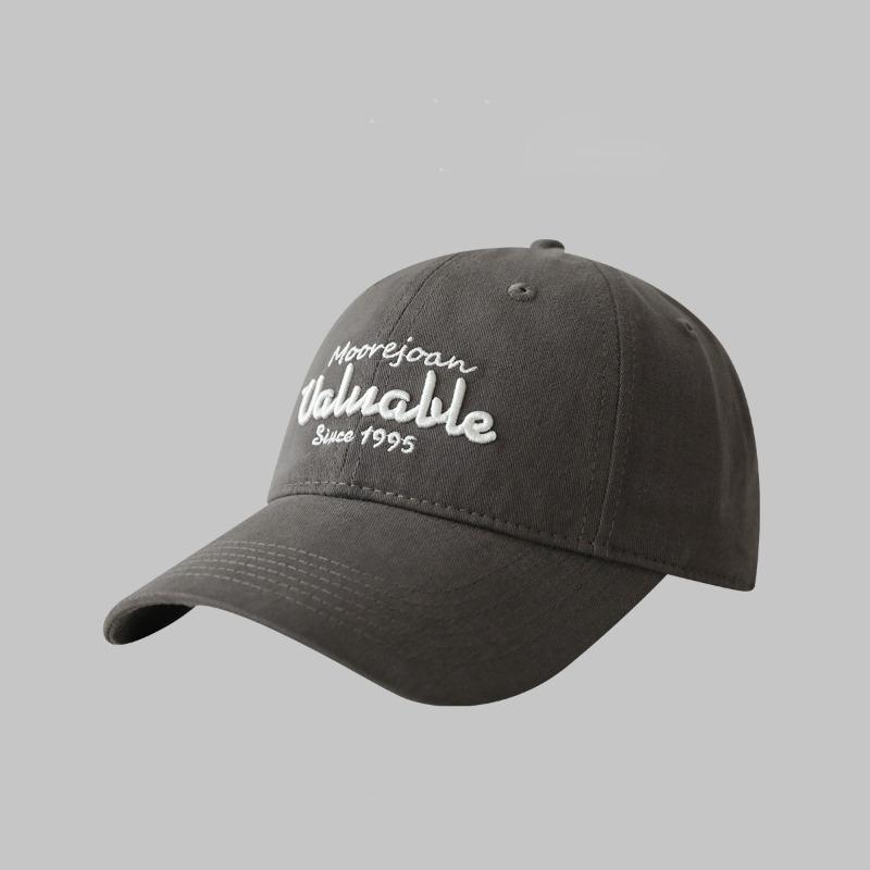 Baseball Cap Street Trend Brand Soft Top Cap Student Hat Cotton Wide Brim Show Face Boys and Girls