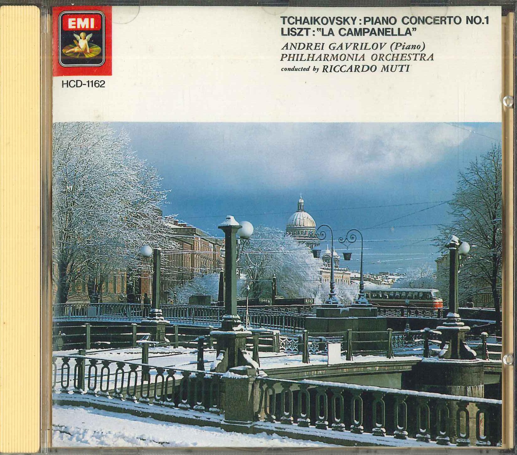

CD RIOCCARDO MUTI - Tchaikovsky Piano Concerto No.1 / L HCD1162 EMI Japan Classical Used