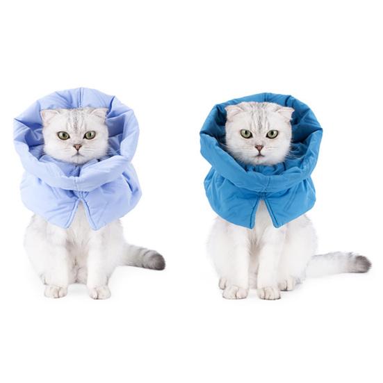 Katze Schutzkragen Verstellbar Winddicht Hautfreundlich Beißschutz Polyester Wundheilung