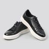 Spring Autumn Cowhide Board Shoes Men Original Sneakers Round Head Flat Heel Lace Up Sport Causal Shoes High Quality All Match