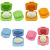2x Cute Cartoon Boiled Egg Rice Mold Bento Maker Sandwich Cutter Kitchen Tools