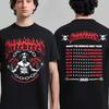 Hatebreed Sonic Temple 2025 Merch Hardcore Champions with Hatebreed All Things Are Possible Two Sided Unisex T-Shirt