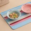 Soft Rubber Pet Mat Waterproof Non Slip Cat Dog Feeding Placemat Leakproof Food Bowl Tray Pet Supplies