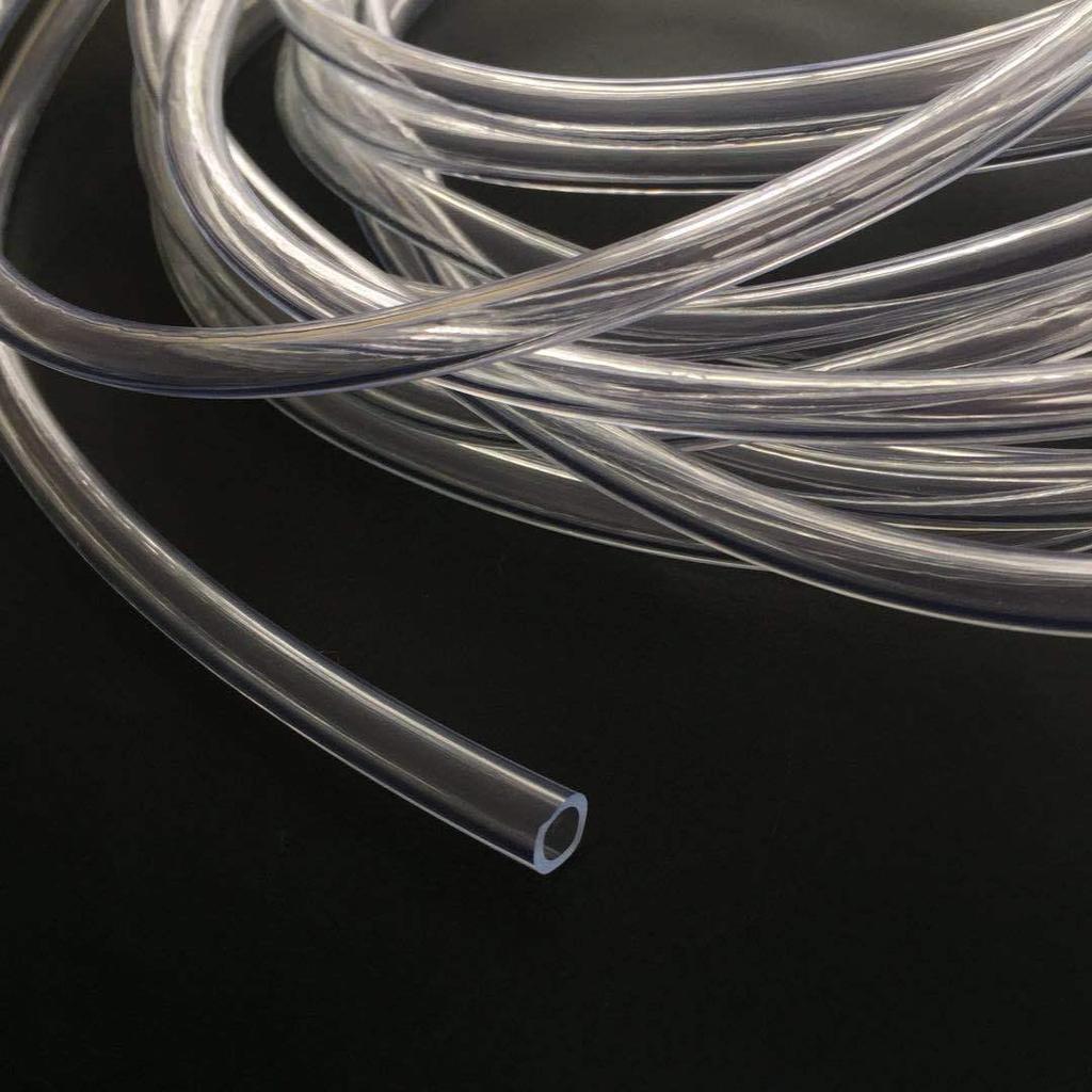 Clear PVC Hose - Acid & Alkali Resistant, Available in 0.8 to 50mm