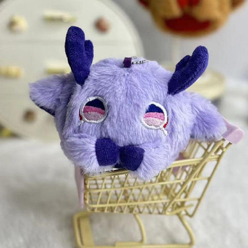 10cm Spiel Furina Kaedehara Kaha Cosplay Genshin Anime Impact Venti Beelzebul Tartaglia Entzückender Plüsch Rucksack Anhänger Schlüsselanhänger