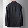 Autumn and Winter Light Luxury Business Single West Middle-aged and Young People Solid Color Single-breasted Trendy Suit Jacket