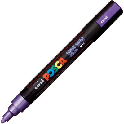 Paint Marker - POSCA - Medium Conical Tip - Metal Purple - Opaque - 1.8-2.5 Mm