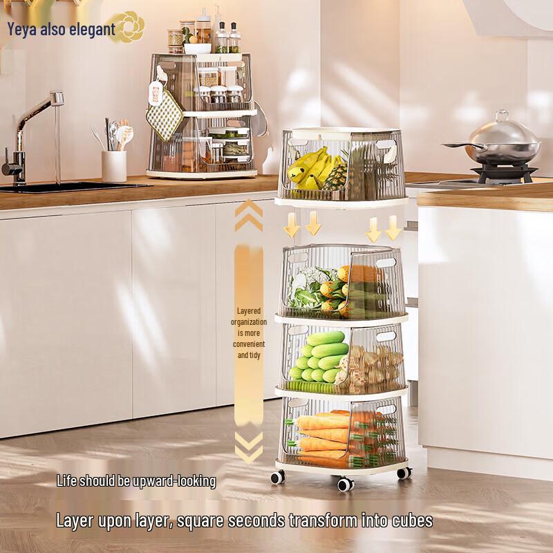 Yeya 5-Layer Tree Hole Storage Basket