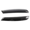 Suitable For MG4 EV2022-2024 Car Front Foglight Cover Trim Foglight Bezel Bumper Sticker Accessories ABS Carbon Fiber 2x