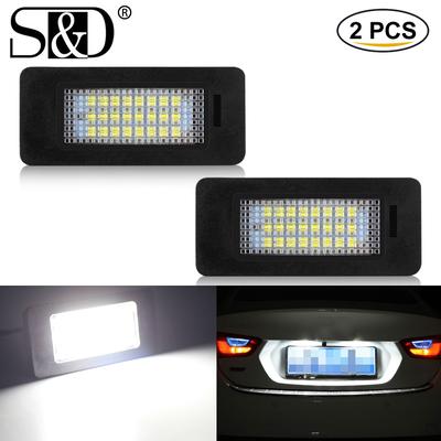 2 Stücke Xenon Weiße LED Auto Anzahl Kennzeichenbeleuchtung Canbus Für BMW E60 E39 E61 E70 E71 E72 E82 E84 E88 E90 E91 E92 E93 12 V