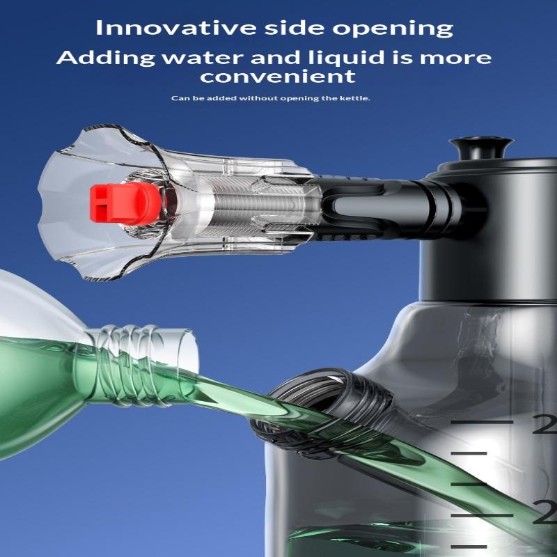 3L Hand Pump Foam Sprayer With 3 Types Of Nozzle Hand Pneumatic Foam Cannon Snow Foam Car Wash Spray Bottle Car Window Cleaning