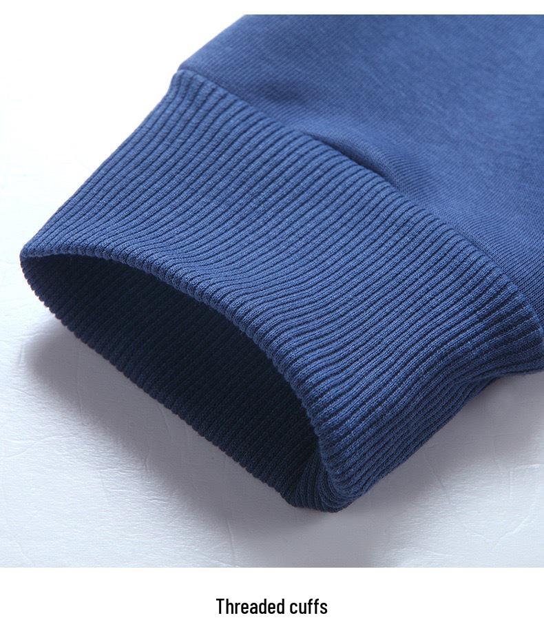 Men's Thickened Velvet Hoodie - Heavyweight Autumn/Winter Style, Warm Youth Trend, Couple Jacket