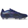 Paul Pogba X Adidas Predator Accuracy.1 Low FG High-Energy Style Unisex Sneakers Blue Lucid-Blue Team-Real-Magenta H03772