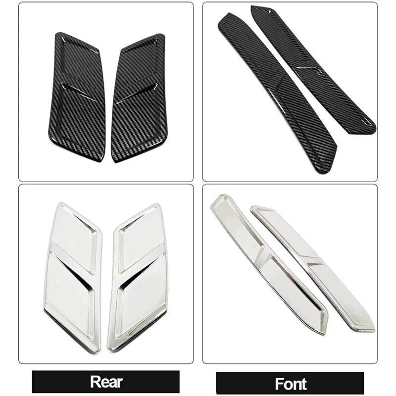 For Hyundai Tucson NX4  2022 2023 Hybrid N Line Car Body Front Rear Wheel Side Cover Trim Modification Exterior Accessories