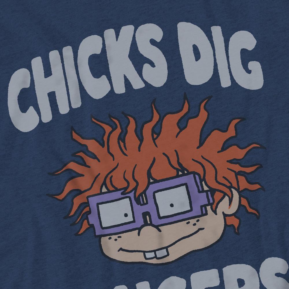 Rugrats Unisex Adult Chicks Dig Gingers T-Shirt
