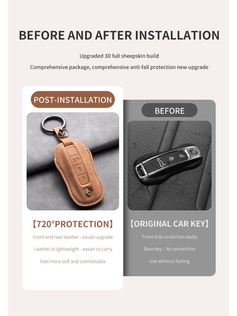 Guscio Chiave Porsche per Cayenne, Macan, Panamera, 911