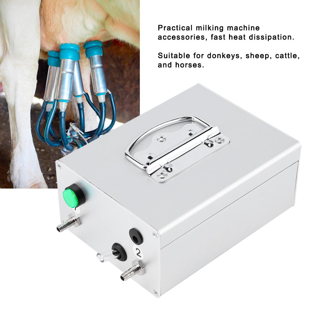 Pompă de vid pentru mașină de muls electrică cu pulsații din aliaj de aluminiu pentru instrumente de creștere a animalelor de fermă de oi