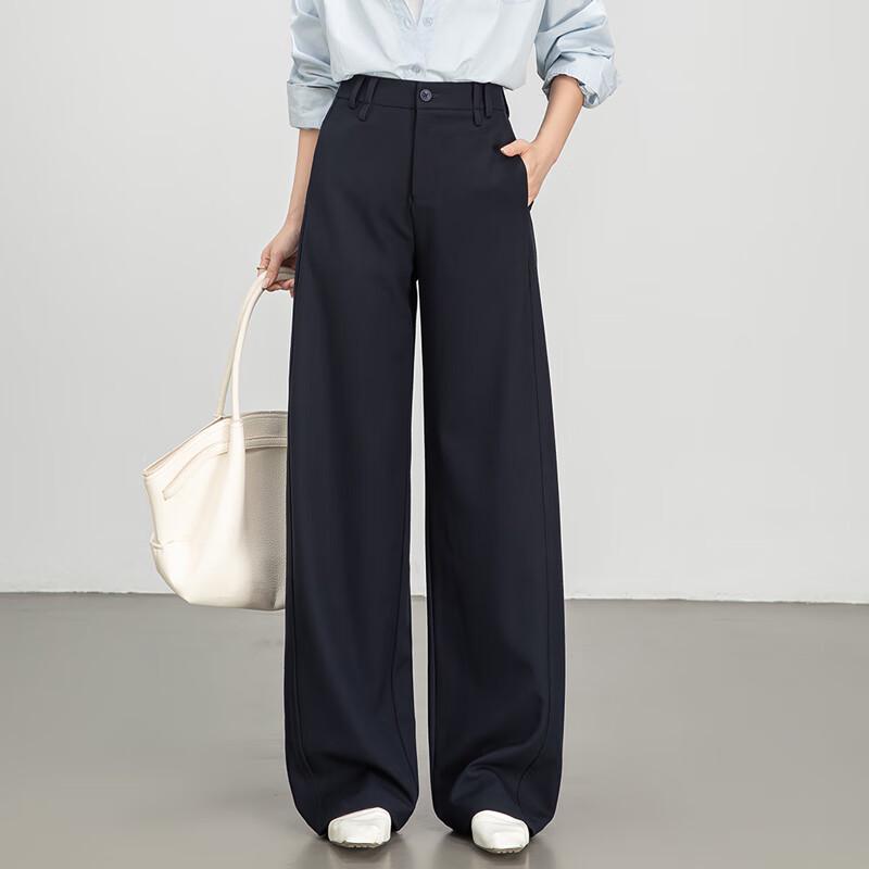 Fanzhen Women's High-Waist Wide-Leg Trousers