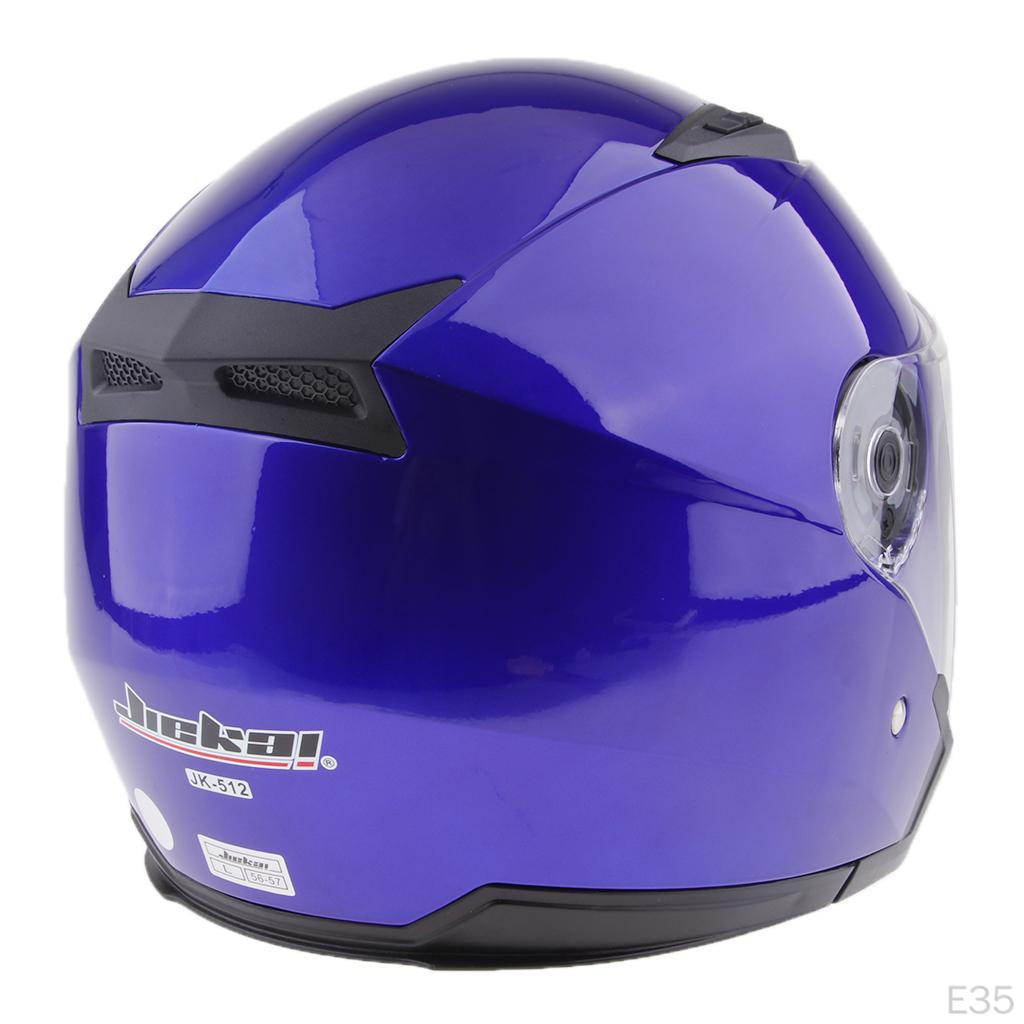 3/4 Open Helmet with Shield - Pick Size & Color