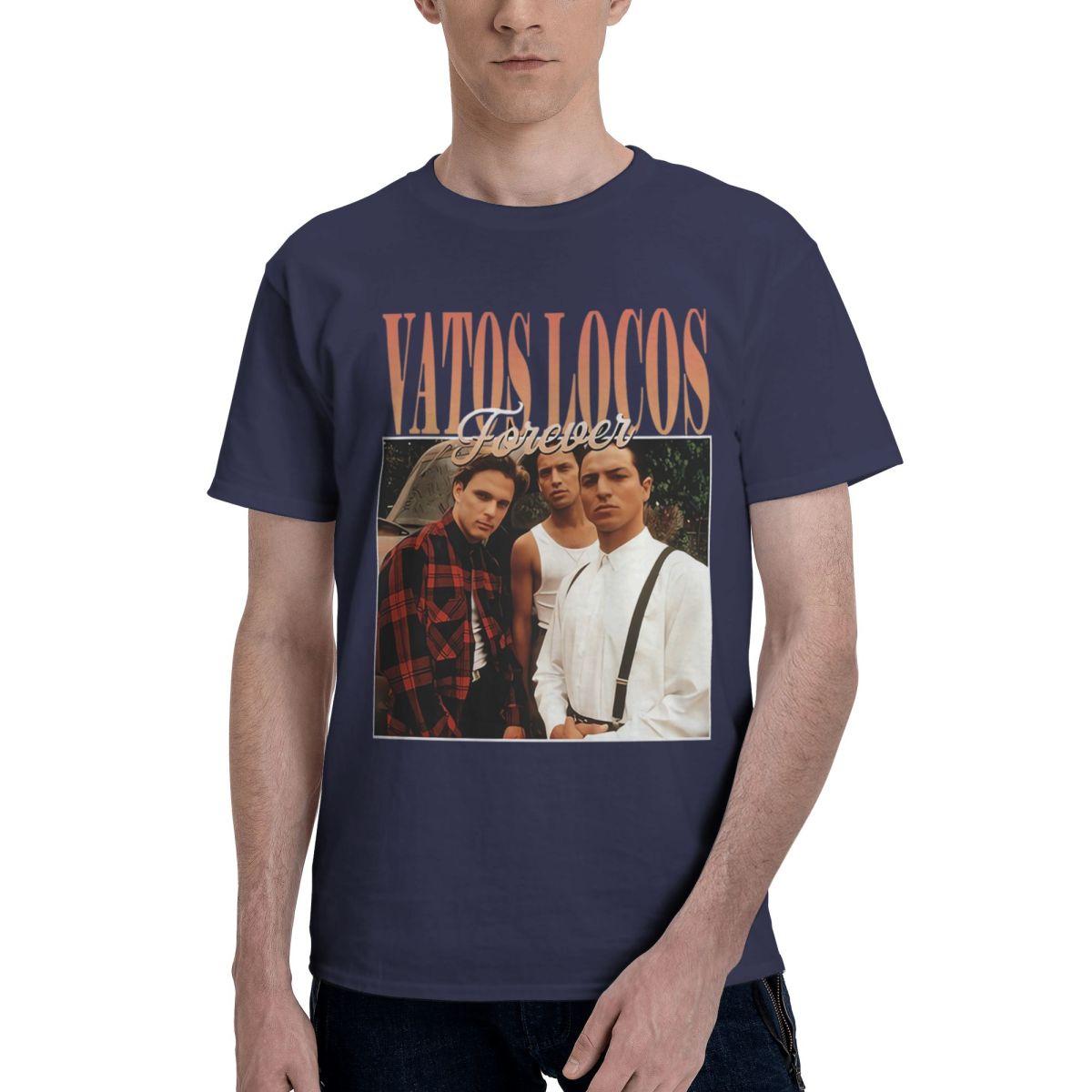

VatosLocosForeverBloodInBloodOut1993 100 Cotton Casual Breathable Confortable Shirt New In Tops And TShirts Man Clothes 4XL