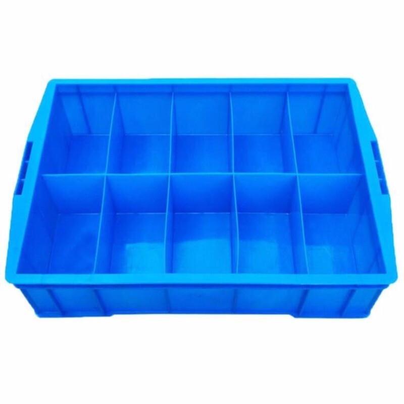 Divided Plastic Parts Storage Box