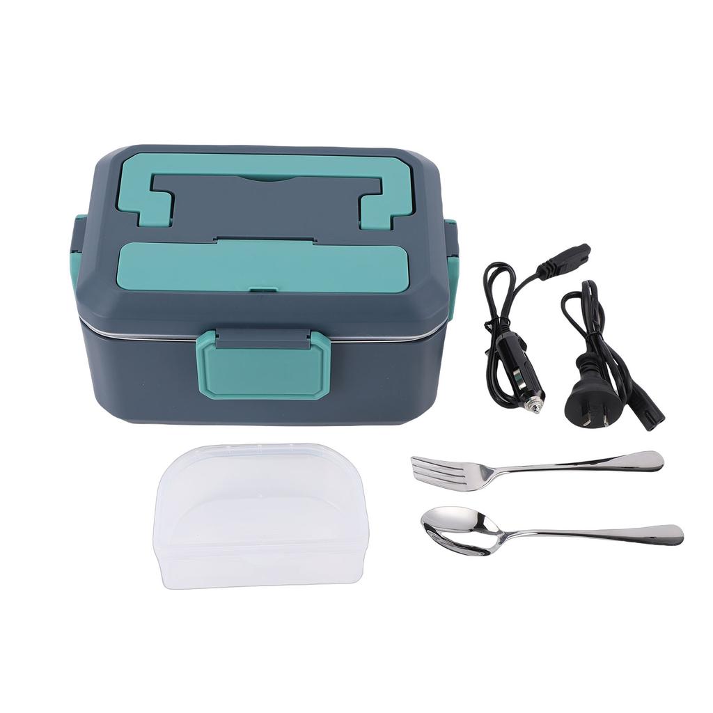 Electric Lunch Box with Stainless Steel Container 2.5L Portable Fasting Heating Lunch Box Food Heater for Office Home