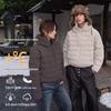 EME Yishengyiyi Lightweight 90% White Duck Down Hooded Jacket for Autumn/Winter Warmth