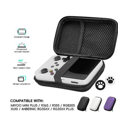 For R35S/R36S Game Console Storage Bag Portable Eva Hard Protective Case Game Console Accessory Storage Bags Carry Case
