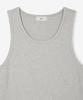 Tienjiti Ribbed Slim Sleeveless (Melange Gray) Tnts6E216G2