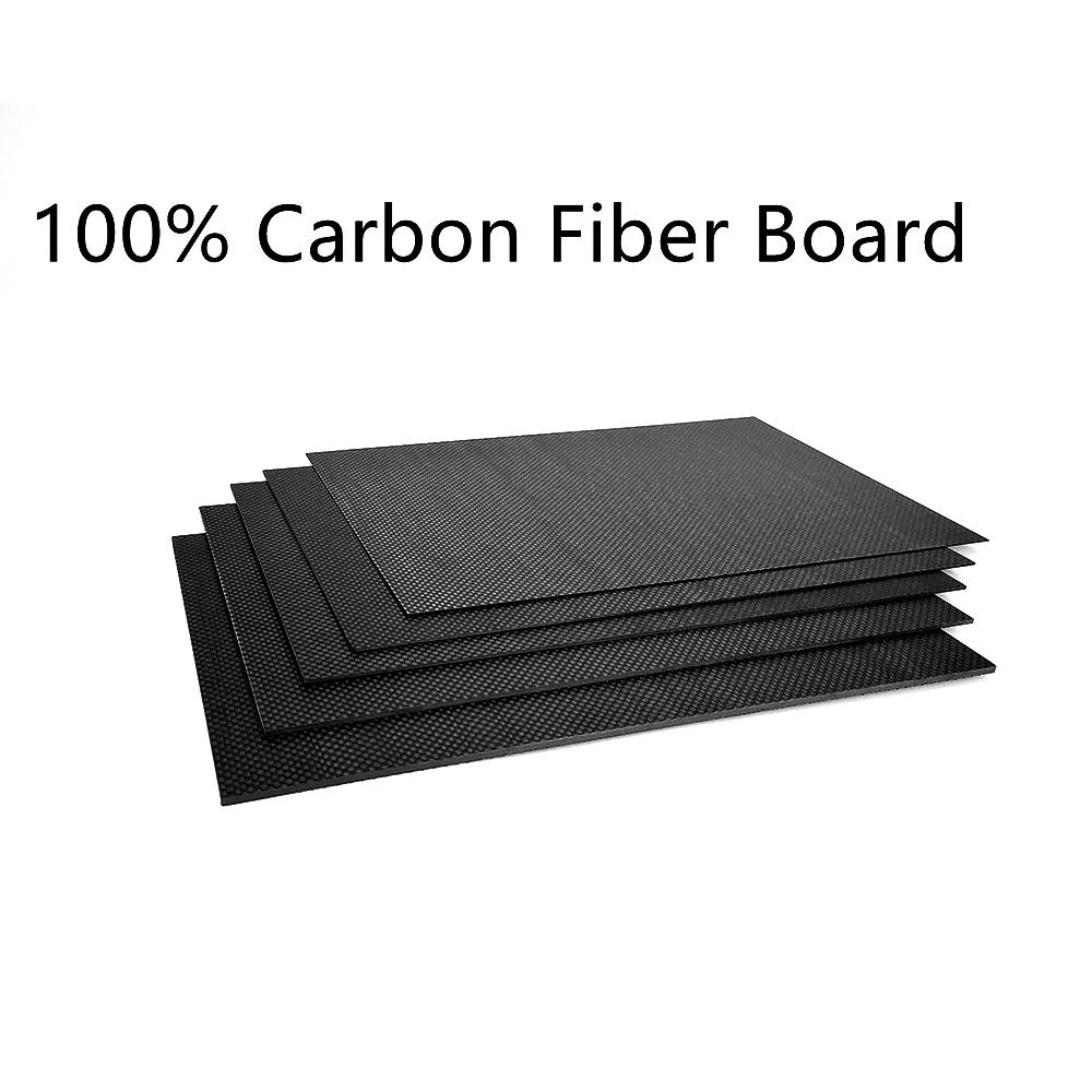 

3K Kohlefaser Platte Panel Plain Twill Weave Matt Glossy Surface Vollcarbon