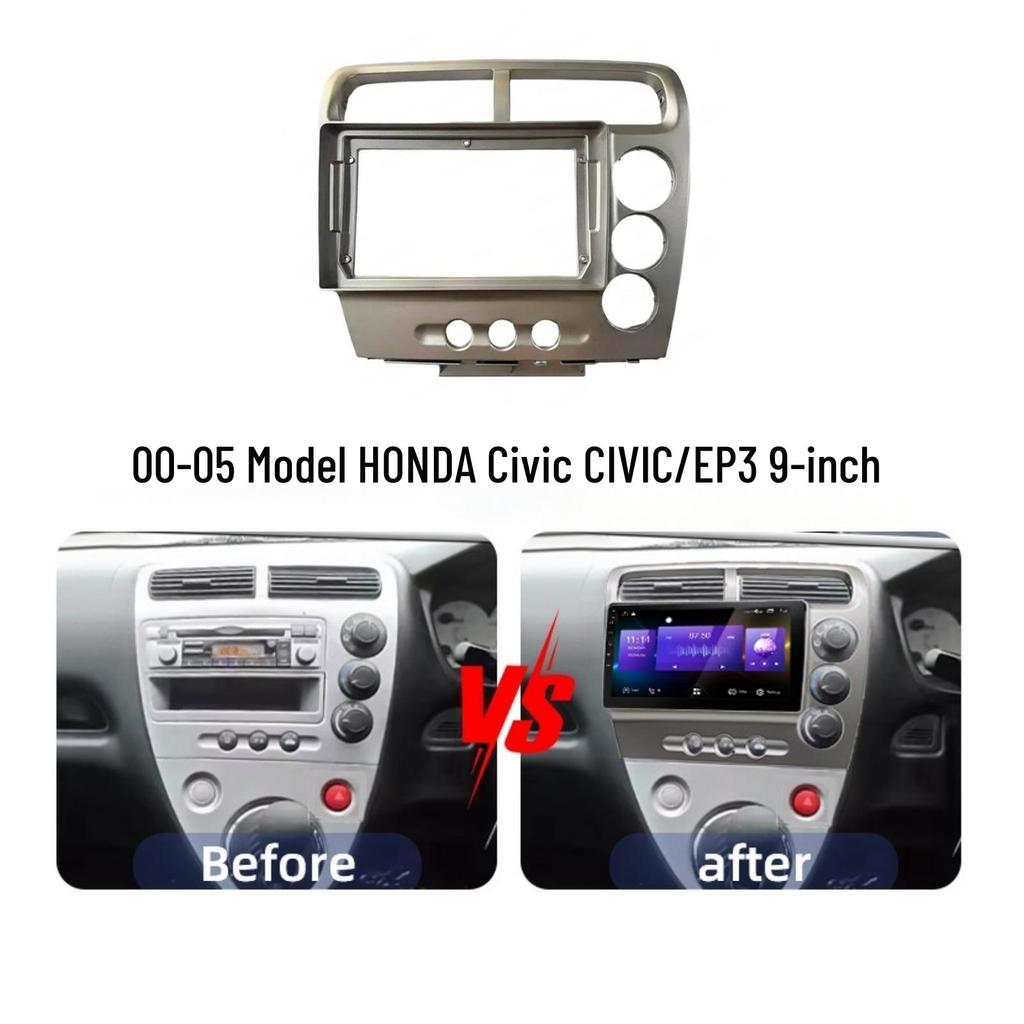 9-inch Navigation Control Panel for 00-05 Honda Civic/EP3 CIVIC