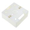 86 Type Wall Switches Socket Protections Box Electrical Outlet Mounting Box White Plastic Protections Box Easy to Install