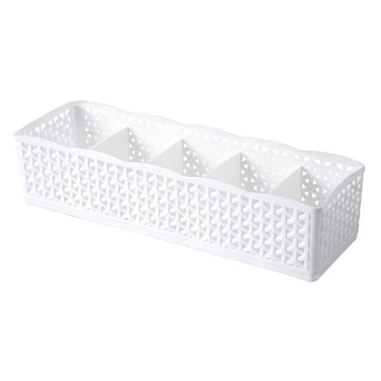Fashion Hollow Plastic Drawer Closet Storage Box Underwear Socks Tie Organizer