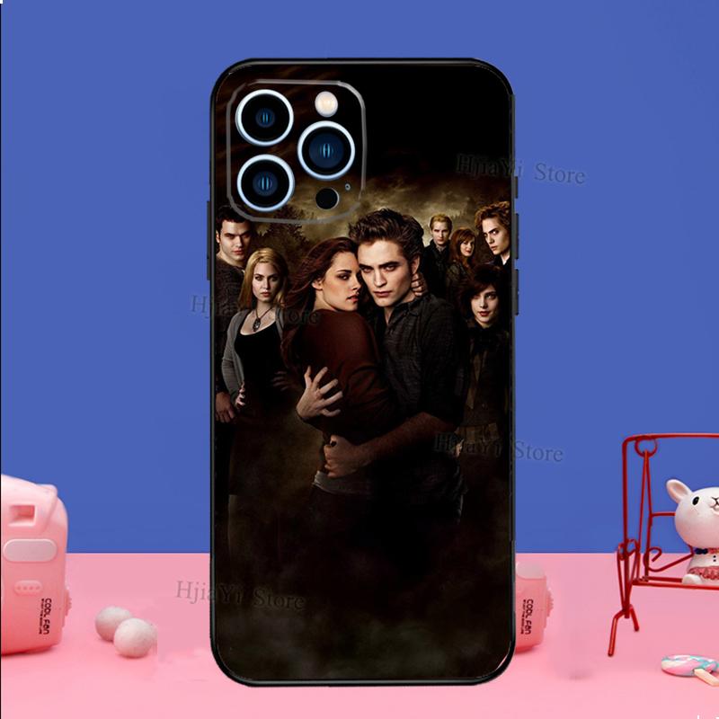 Twilight Saga Hülle Für iPhone 16 15 13 11 14 Pro Max 12 Mini Plus XR X XS Max Silikon Handyhülle