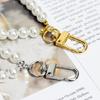 Imination Pearl Wrist Lanyard Keychain Anti-Lost Phone Charm Strap Pendant