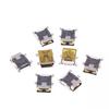 Hot 10/20Pcs Mini USB Female Socket Connector Plug 5pin SMD Type USB Port For Tail Charging Mobile Phone Data Ports