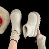 Women Snow Boots Winter Plush Warm Cotton Shoes Outdoor Non Slip Height Increase Platform Boot Winter Boots Botas Invierno Mujer